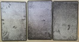 3 Stk. Türvorlege Fussmatte Eingangsteppich 80x50cm