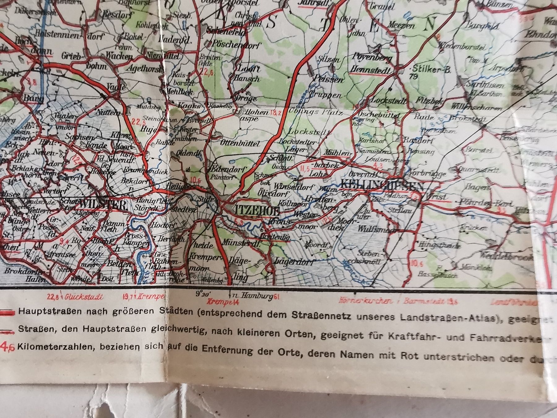 Cartine & Atlanti: Continental Strassenkarte 4 Kiel – Usato da Richterswil venduto da Milan777 3