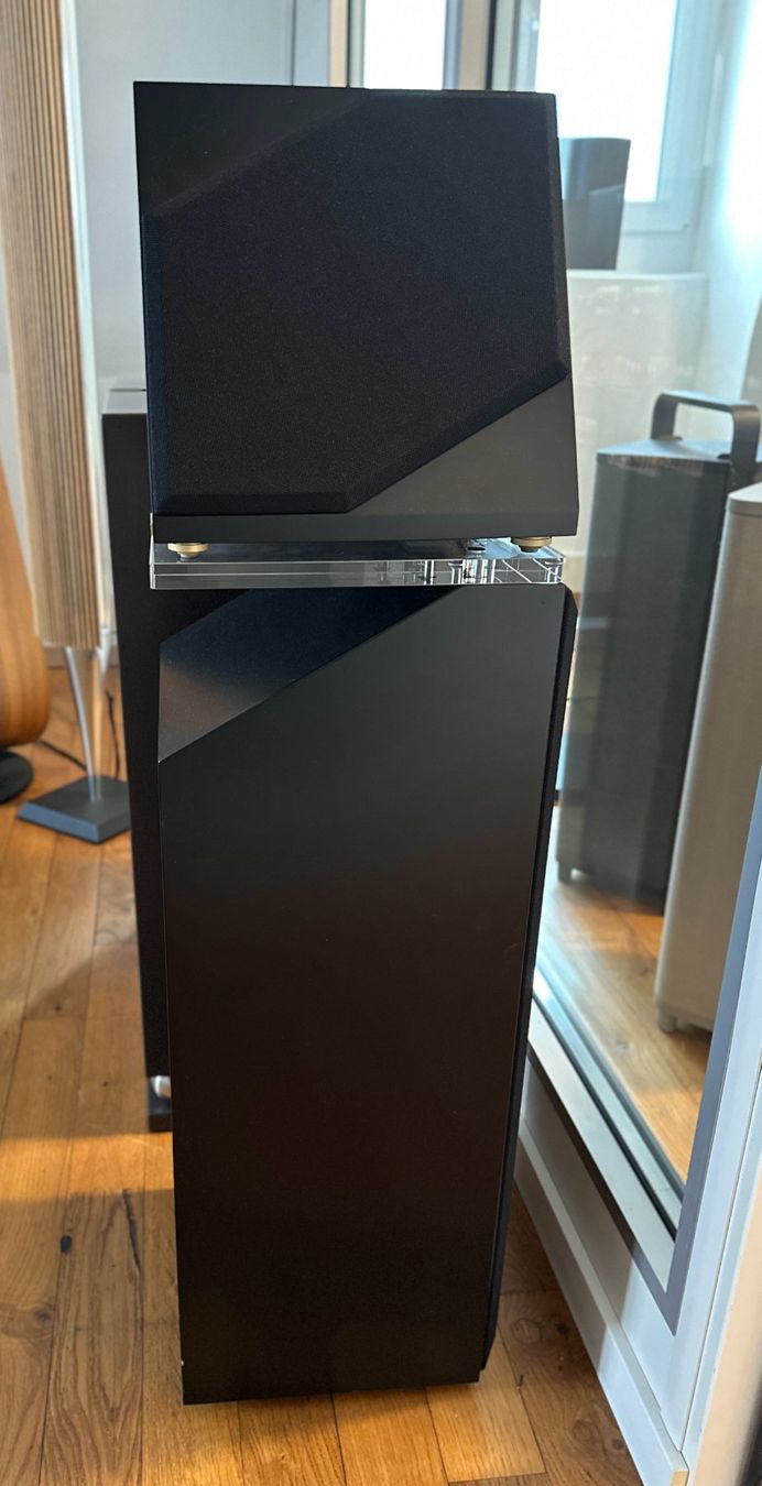 Lautsprecher: 3-Wege-Stereo-System Duetto Concerto black – Gebraucht aus Büron von hbtec 1