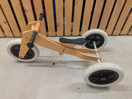 Wishbone Dreirad aus Holz – sehr guter Zustand, kaum genutzt