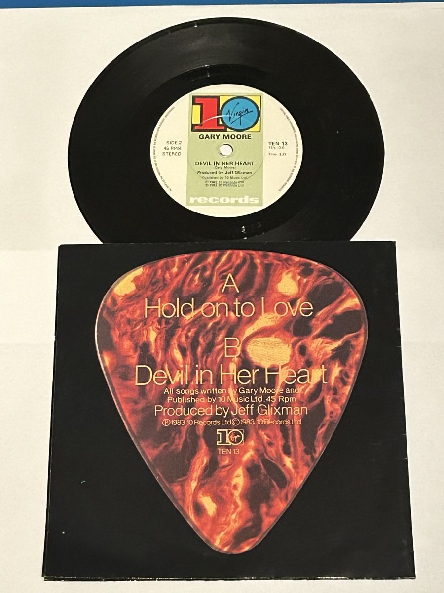 Schallplatten: Gary Moore. 1983. mit Poster. Hold on to Love – Gebraucht aus Faulensee von Mizuno06 1