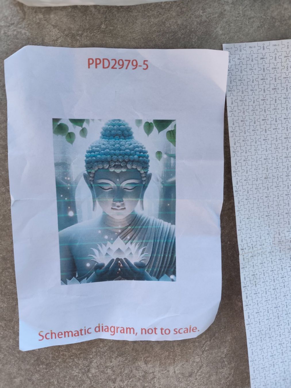 Puzzle: Puzzle Buddha Motiv – Usato da Eschenbach LU venduto da Orchi