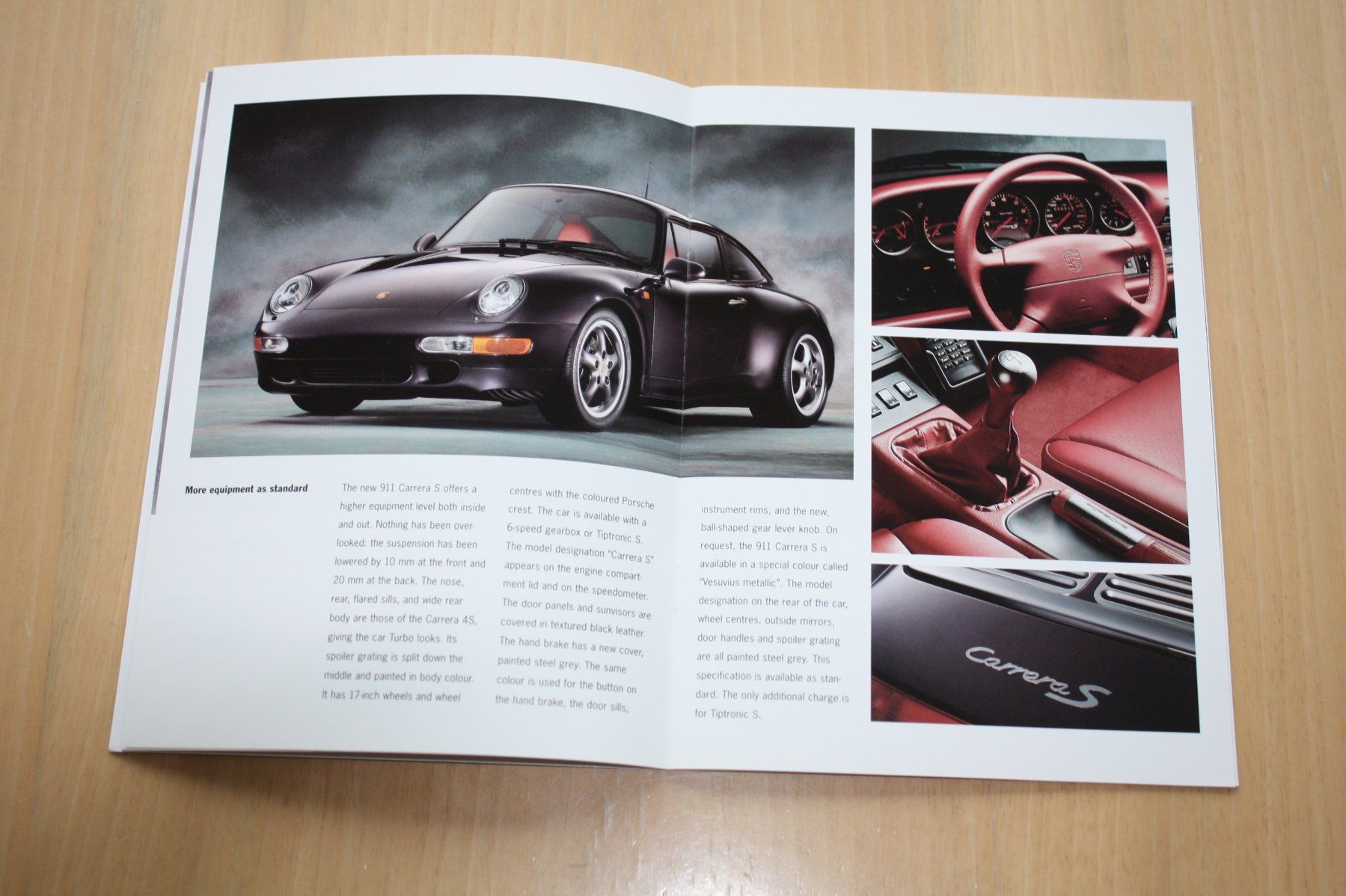 Porsche Dokumente: Porsche 911 Prospekt Modell 993 4/1996 – Gebraucht aus Wikon von erwin400 4