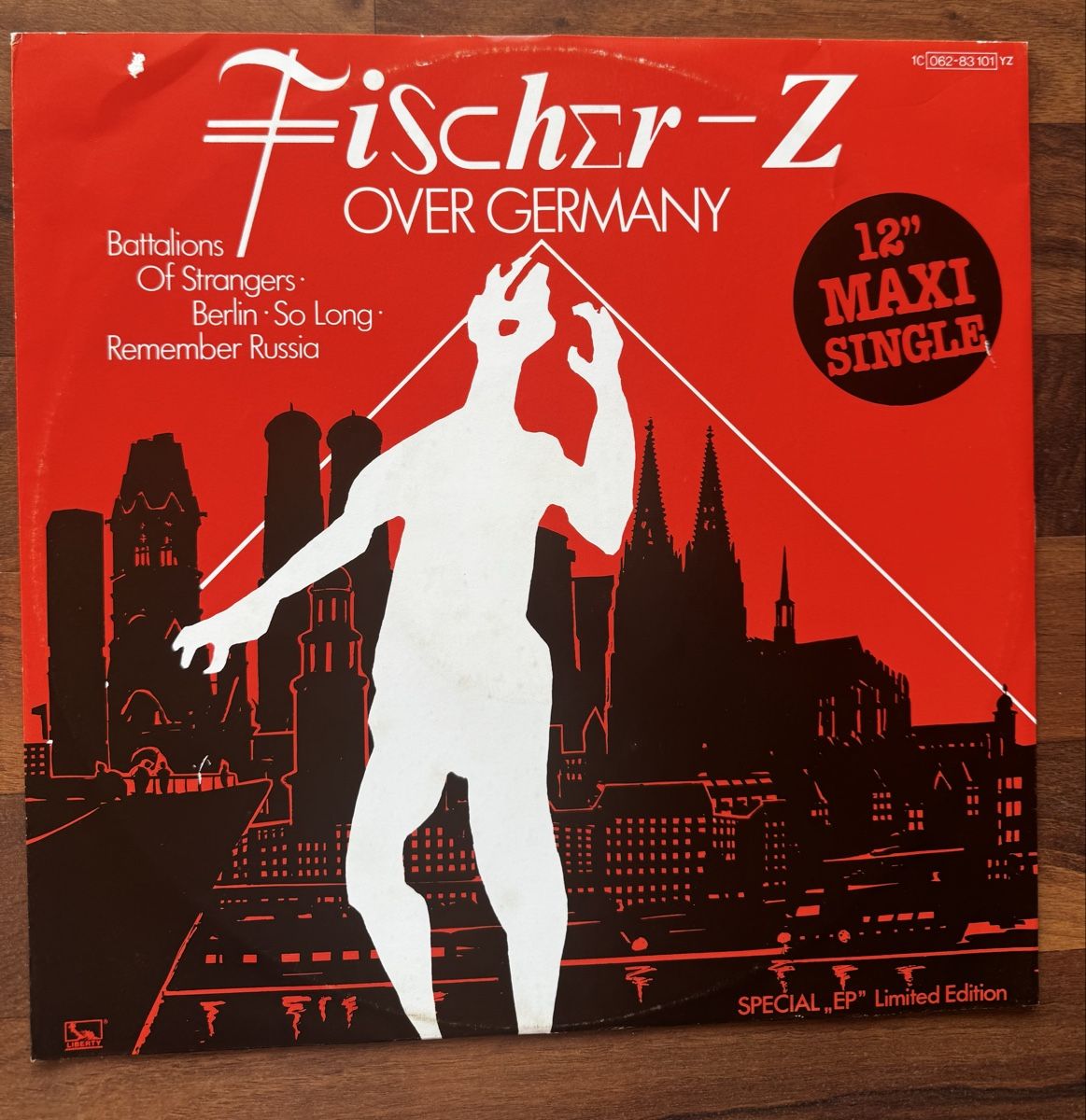 Dischi in vinile: Fischer-Z -Over Germany - 12" Maxi - 80s – Usato da Rorbas venduto da BlackstarRecords