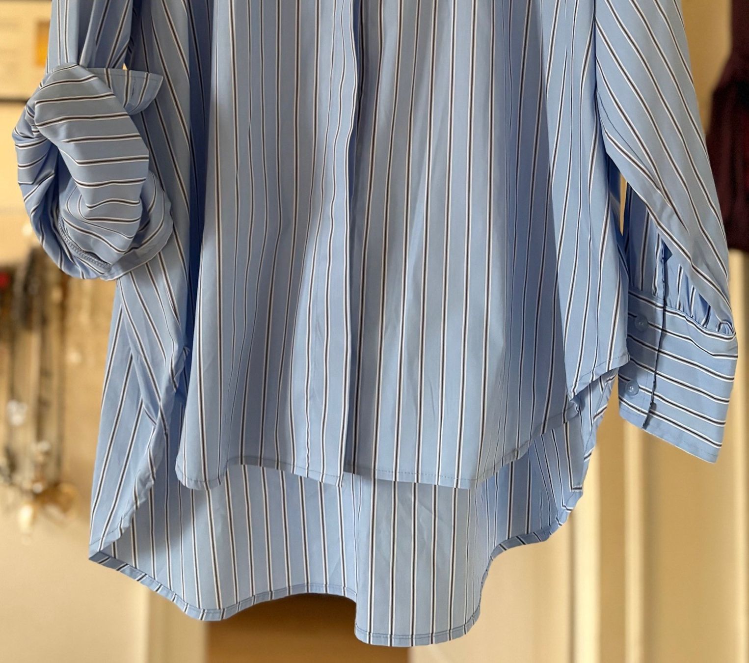 Blusen: CHEMISE OVERSIZE MIXT COTON! M – Neu und originalverpackt aus Locarno von NicoNion 2