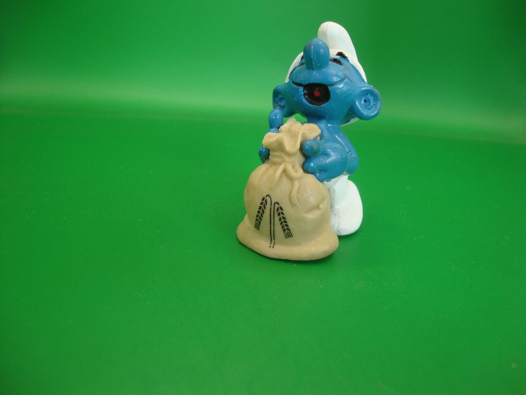 Figuren: MÜLLERSCHLUMPF FIGUR PEYO 1983 CIRCA – Gebraucht aus Basel von pink2010
