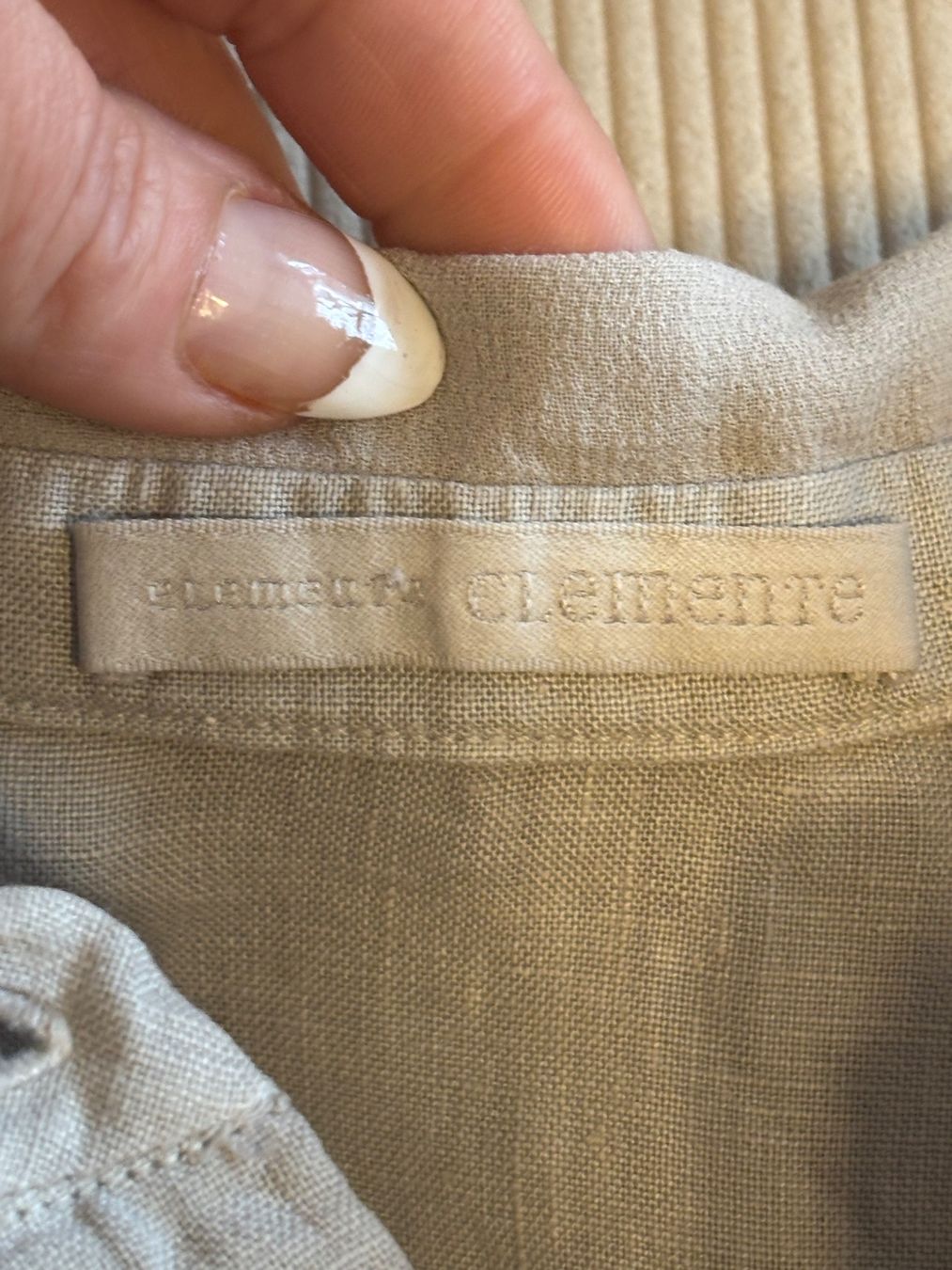 Camicette: Elemente Clemente Bluse 100% Leinen – Usato da St. Margrethen SG venduto da dijanaO 7