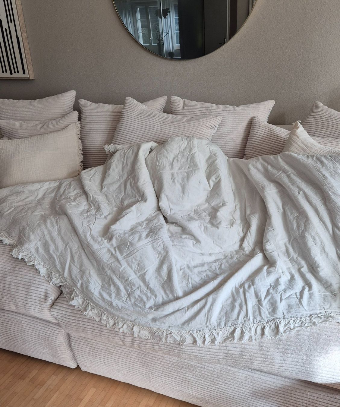 Coperte: H&M Bettüberwurf / Plaid – Nuovo (secondo la descrizione) da Tagelswangen venduto da GABGABFI