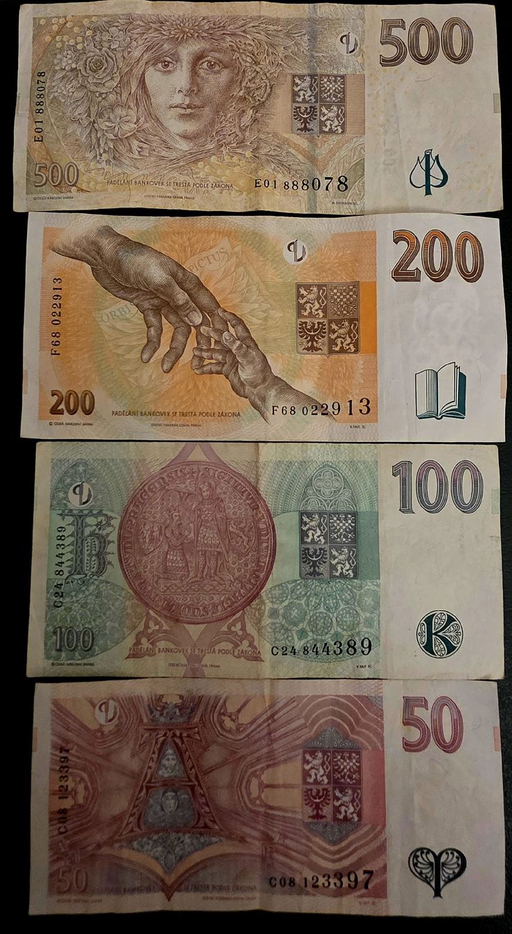 Banconote: Tschechische Banknote – Usato da Bern venduto da Kocholo 1