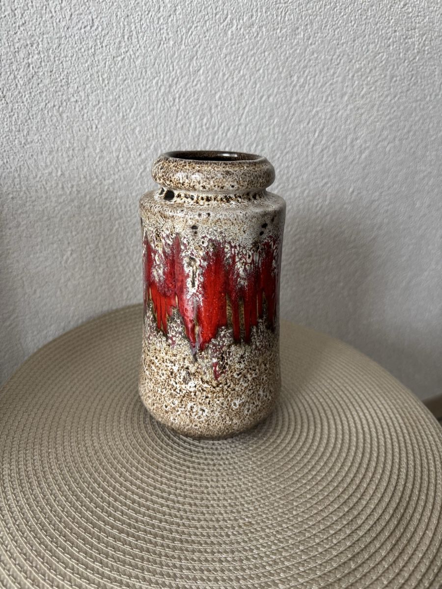 Vasi & Recipienti: Scheurich Fat Lava Keramik Vase, West Germany – Usato da Balsthal venduto da Narulya 1