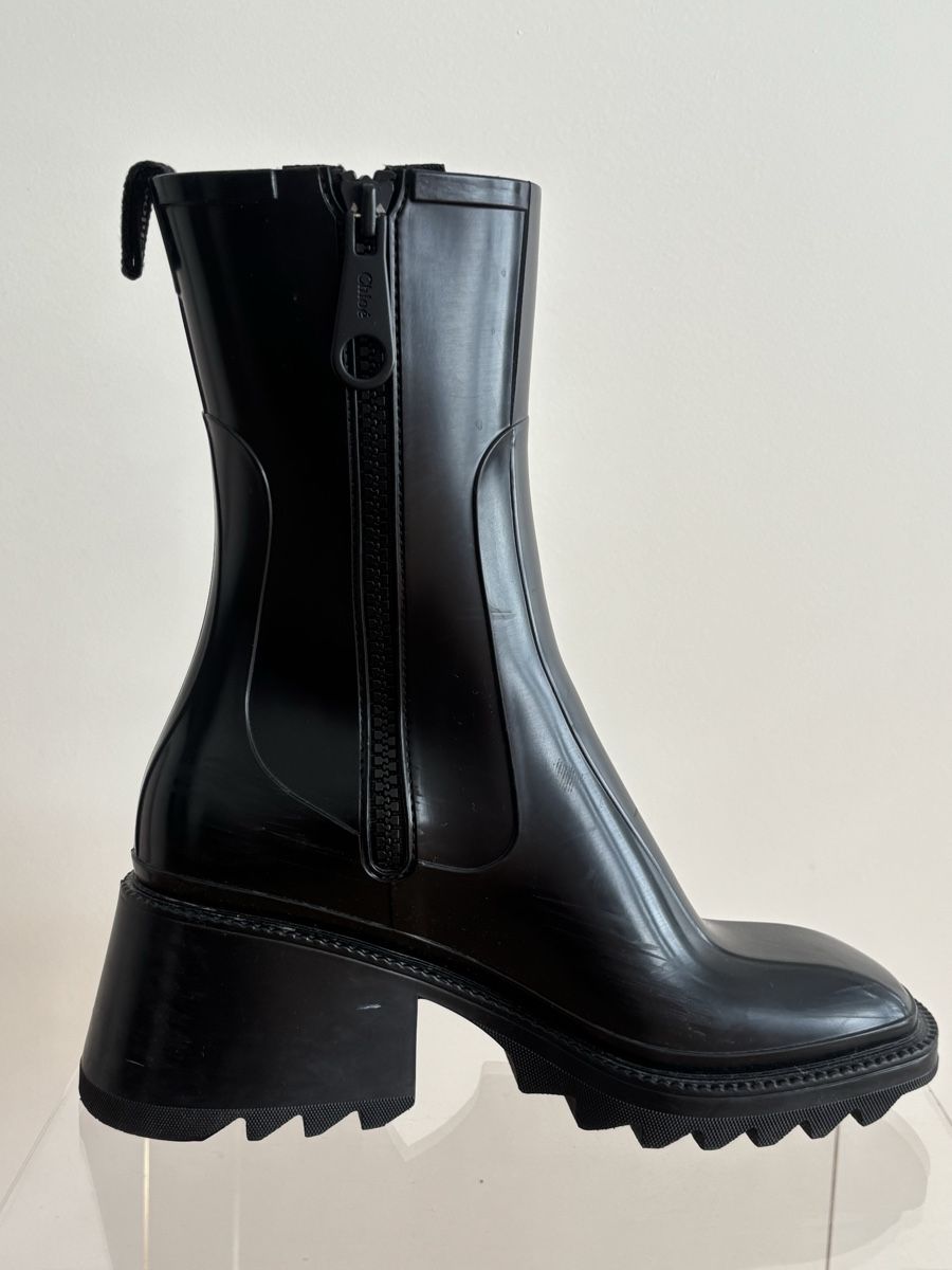 Chloé Damenschuhe: Bottes Chloé noires à talon (40) – Gebraucht aus Lausanne von HelenaK 4