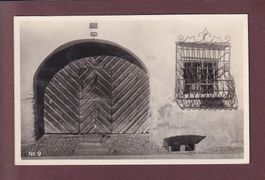PONTRESINA - Hauseingang - Fenstergitter