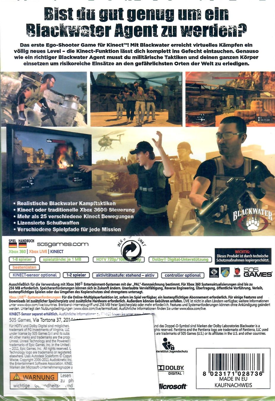 Giochi: Blackwater XBOX 360 – Nuovo e nell'imballaggio originale da Bern venduto da Buybest24 1