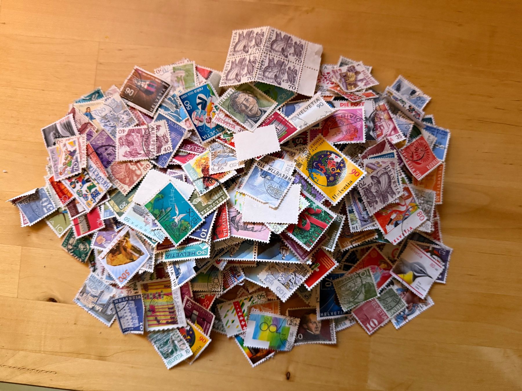 Tutti i francobolli: Briefmarken Schweiz abgelöst – Usato da Oberbuchsiten venduto da Rpv