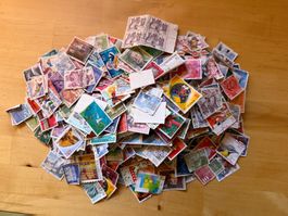 Briefmarken Schweiz abgelöst
