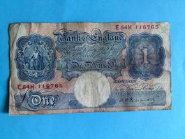 GREAT-BRITAIN - 1 Pound n.d. (1934-1948) - Gebraucht / Usagé