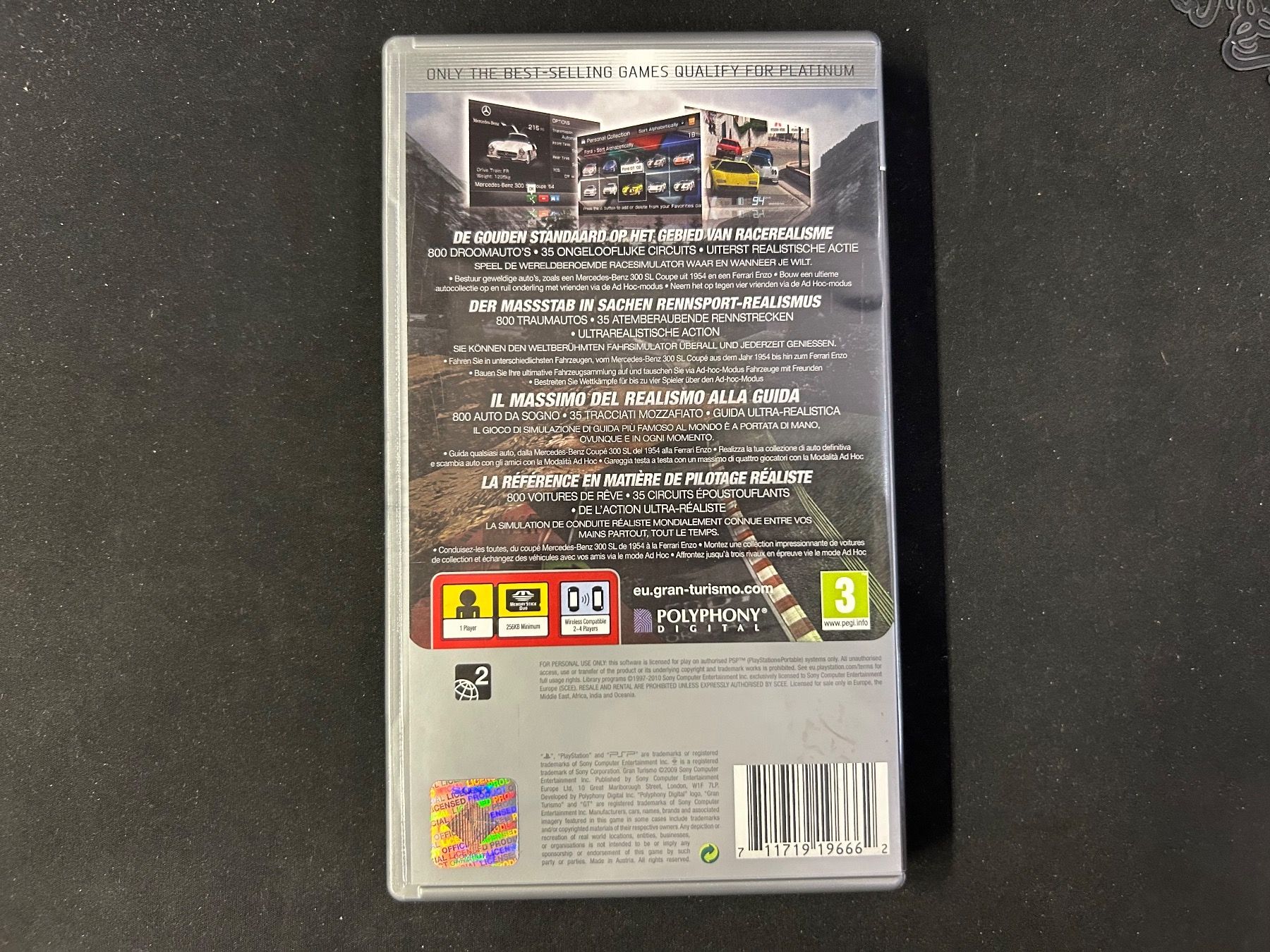 Sony Spiele: Gran Turismo PSP – Gebraucht aus Giubiasco von  1