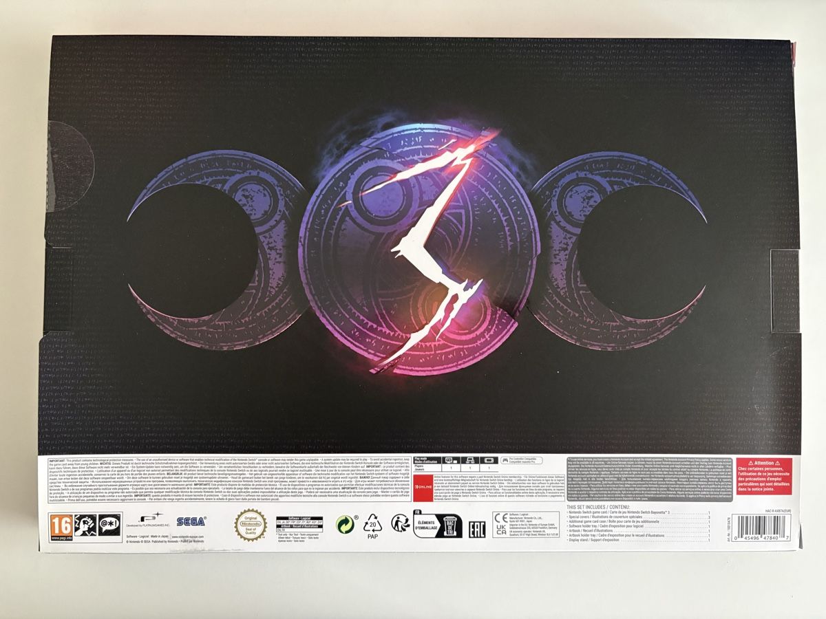 Nintendo Giochi: 🔥 Bayonetta 3 masquerade edition - Collector set - Switch – Nuovo (secondo la descrizione) da Zürich venduto da Collecting-World 1