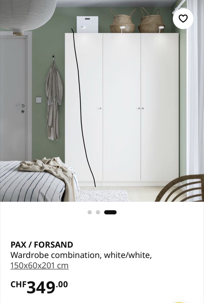 Ikea Armadi: IKEA PAX Wardrobe – Usato da Otelfingen venduto da mar_sy7r 2