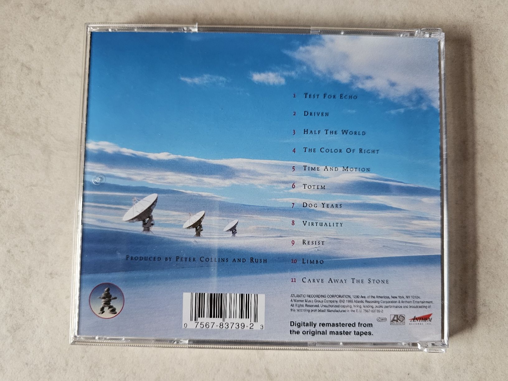 CDs: Rush  -  Test For Echo  /  Remastered – Gebraucht aus Schneisingen von backstore24 1