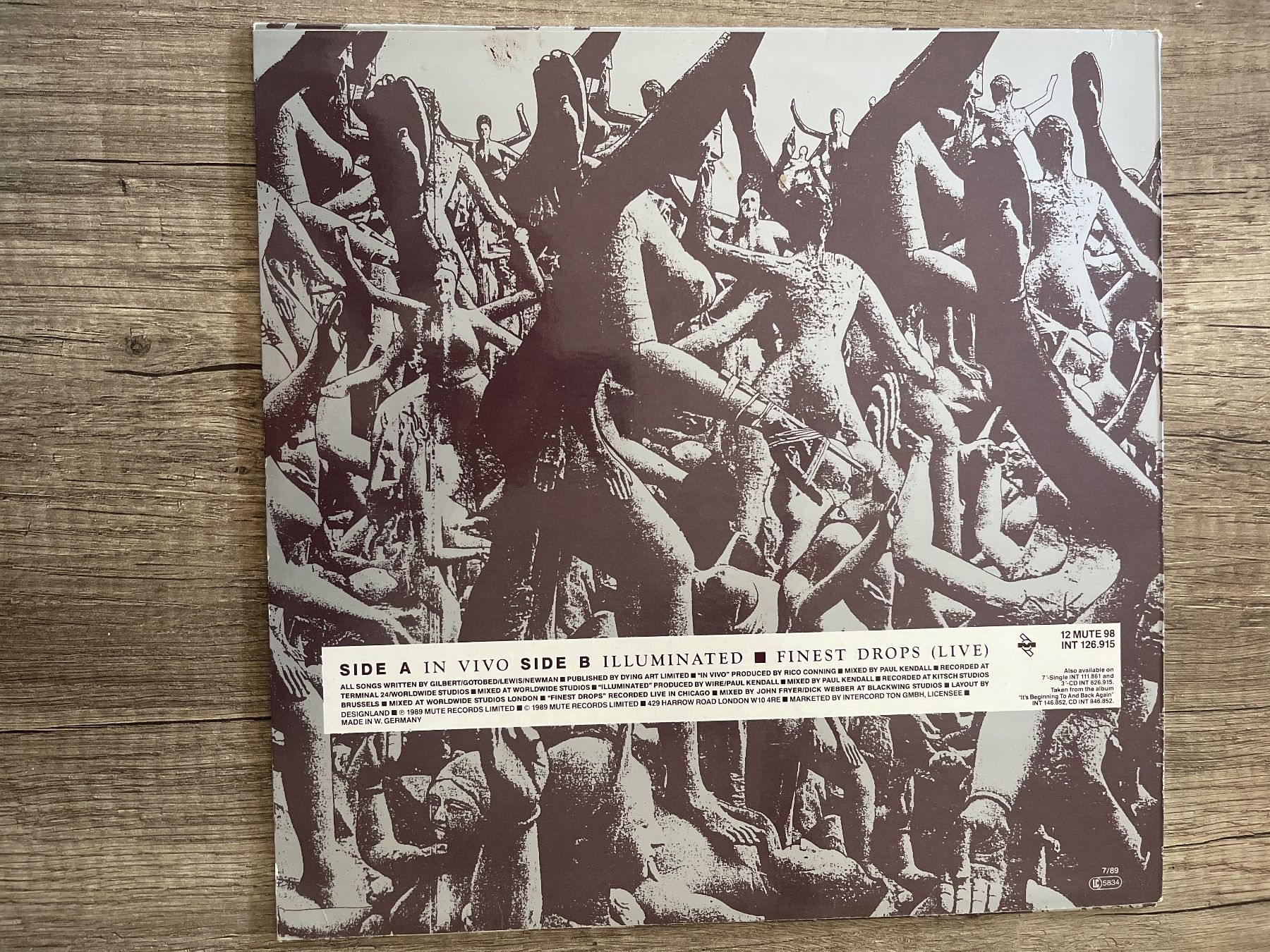 Dischi in vinile: A831/Wire In Vivo – Usato da Frutigen venduto da Philippe_jsp 1