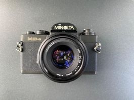 Minolta XD-s mit MD 50mm 1:1.7