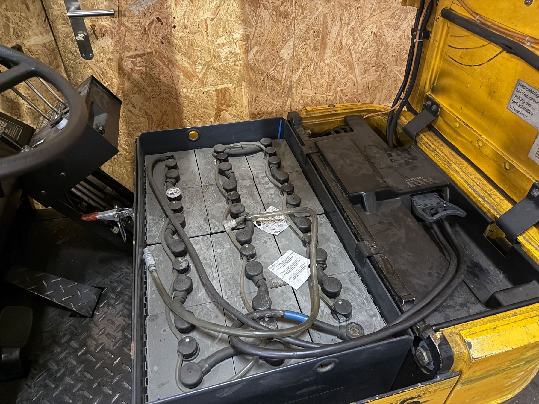 Carrelli elevatori e a forche: Ab.1Fr Elektro Stapler Steinbock mit Triplex und Freihub! – Usato da Steinmaur venduto da Steyer96 6
