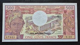 500 Francs KAMERUN 1983