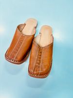 NEU- Indische Leder Schuhe - handgefertigt