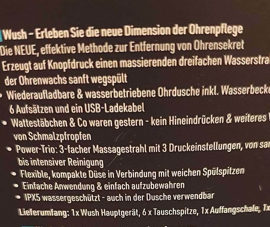 Sonstige Körperpflege: Wush Ohrenreiniger – Neu und originalverpackt aus Maienfeld von ale_rm87 3