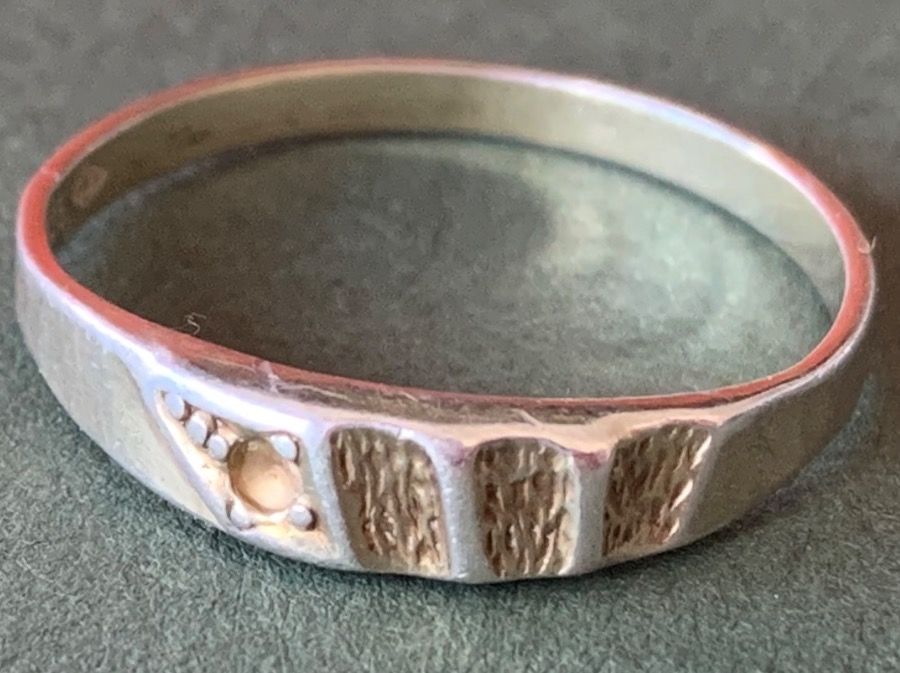 Ringe: Silberring vergoldet Starwars soft (61) – Gebraucht aus Laufen von Bellebellezza
