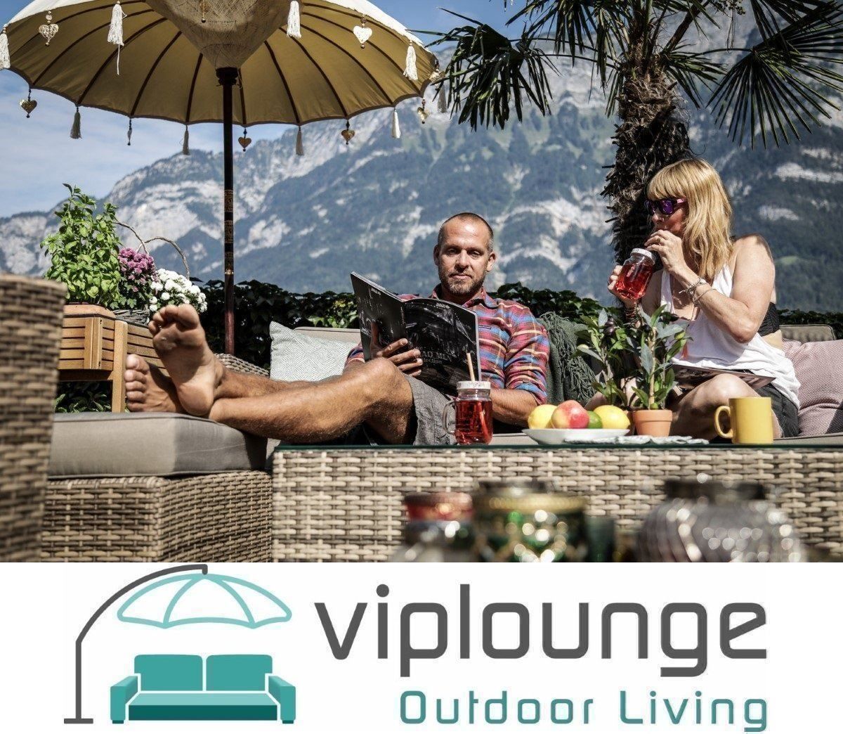 Viplounge Divani: Rattan Loungemöbel Rattan Sofas SALE% – Nuovo e nell'imballaggio originale da Uznach venduto da viplounge