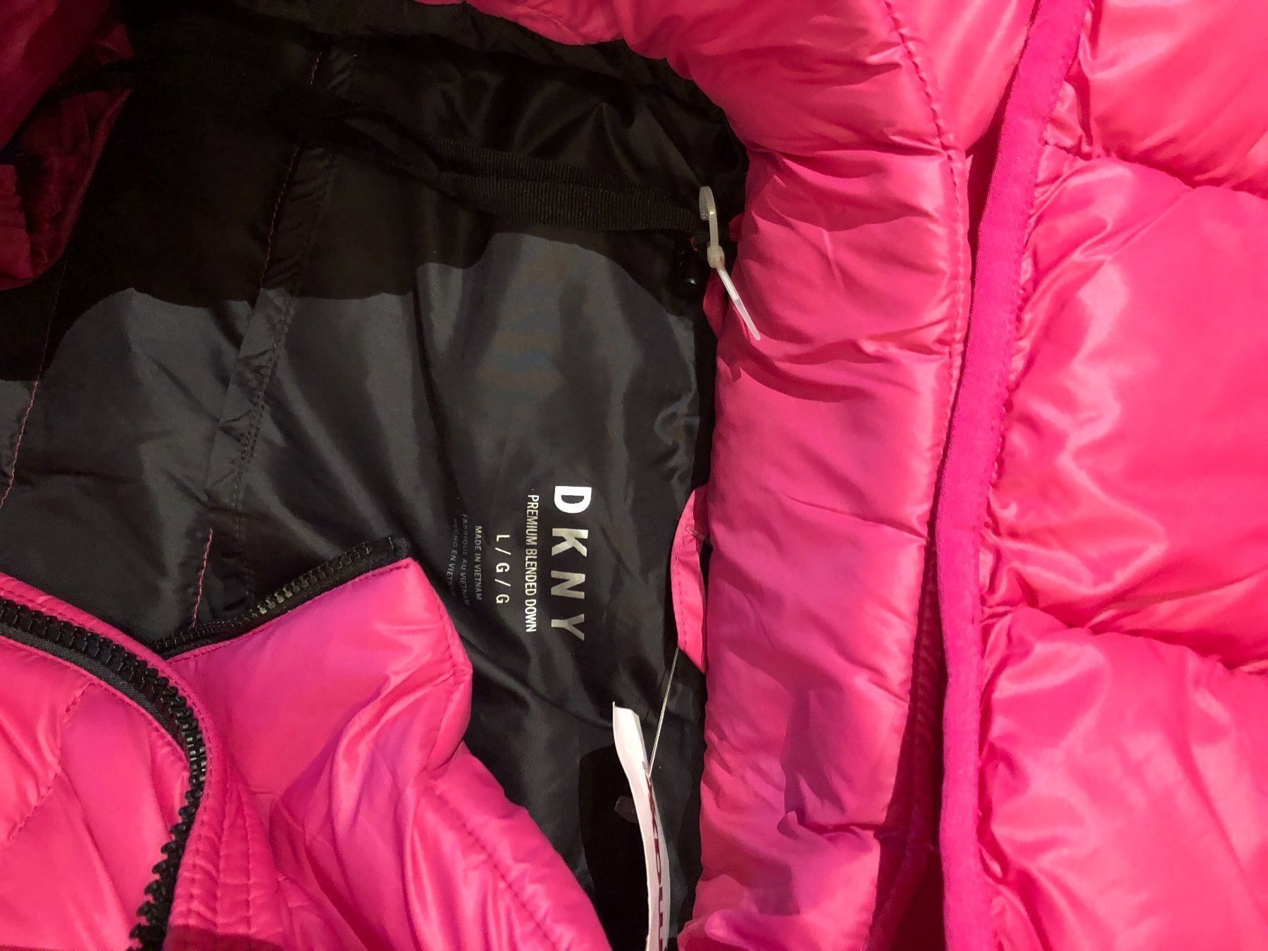 DKNY Giacche: Daunenjacke. DKNY Pink L NEU!! – Nuovo e nell'imballaggio originale da Zürich venduto da Nick345 3