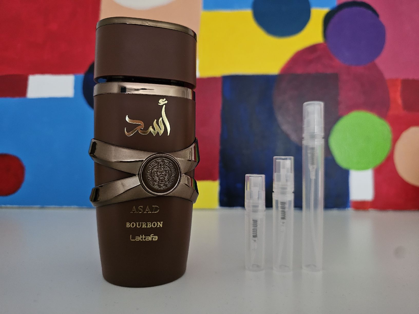 Flacons: Lattafa Asad Bourbon 5ml abfüllung – Neu (gemäss Beschreibung) aus Schachen LU von Nikkonen