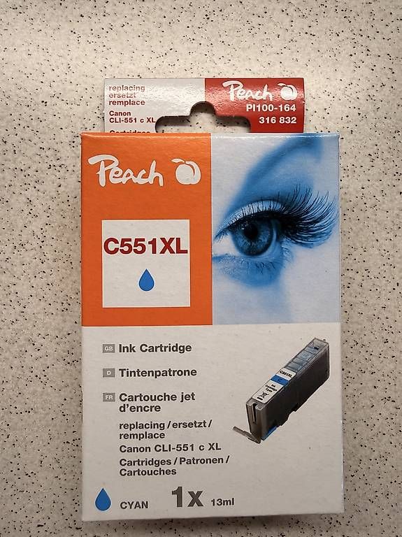 Cartucce per stampanti & toner: Druckerpatrone Canon 550/551 XL – Usato da Sarmenstorf venduto da cele_saxer7 2