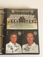Autogrammkarten-Set HC Lugano
