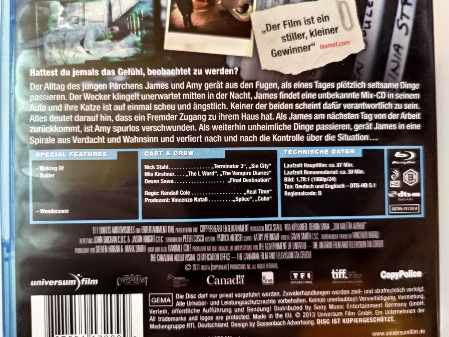 Tutti i DVDs: 388 Arletta Avenue – Usato da Liestal venduto da Kratzilla 3