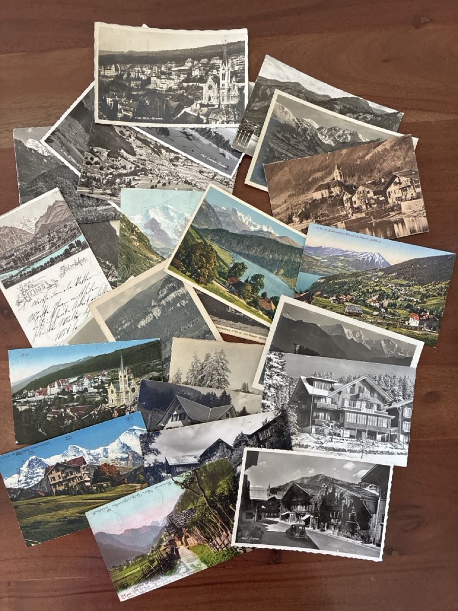 Cartes postales: 50 Ansichtskarten Schweiz vom Kanton Bern  – D'occasion à Oftringen par Cla.vD.74