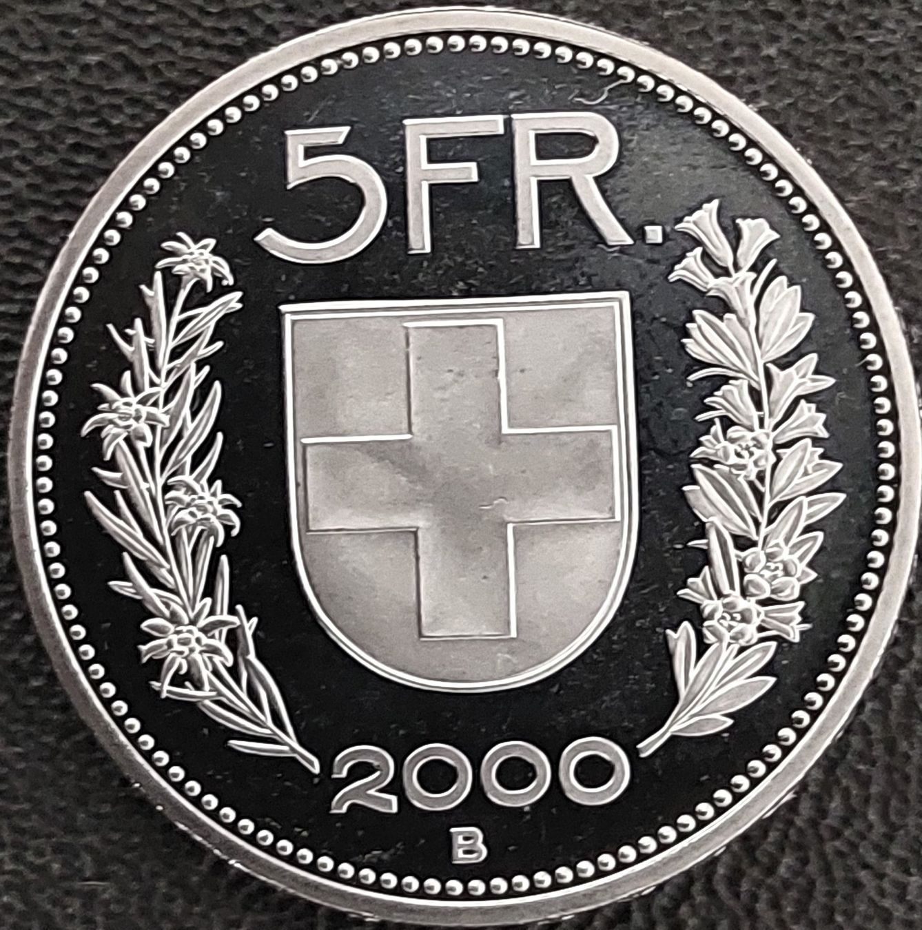 Alle Münzen: 5 Franken 2000 stgl. / aus Münzsatz – Neu (gemäss Beschreibung) aus Arch von coinsandmore