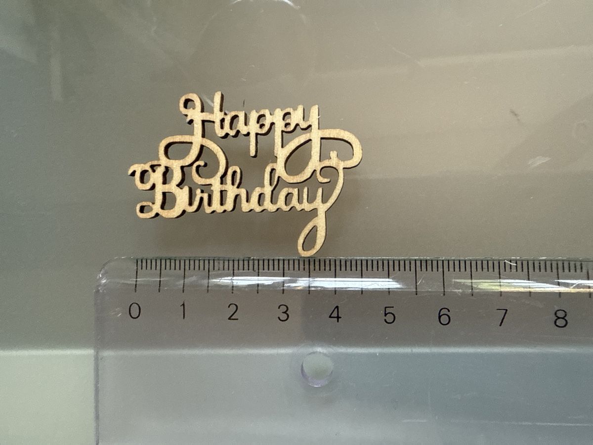 Tutte le decorazioni: Holz Happy Birthday Deko – Usato da Weiningen ZH venduto da -Adenin- 3