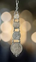 Trachten Schmuck mit Münzen