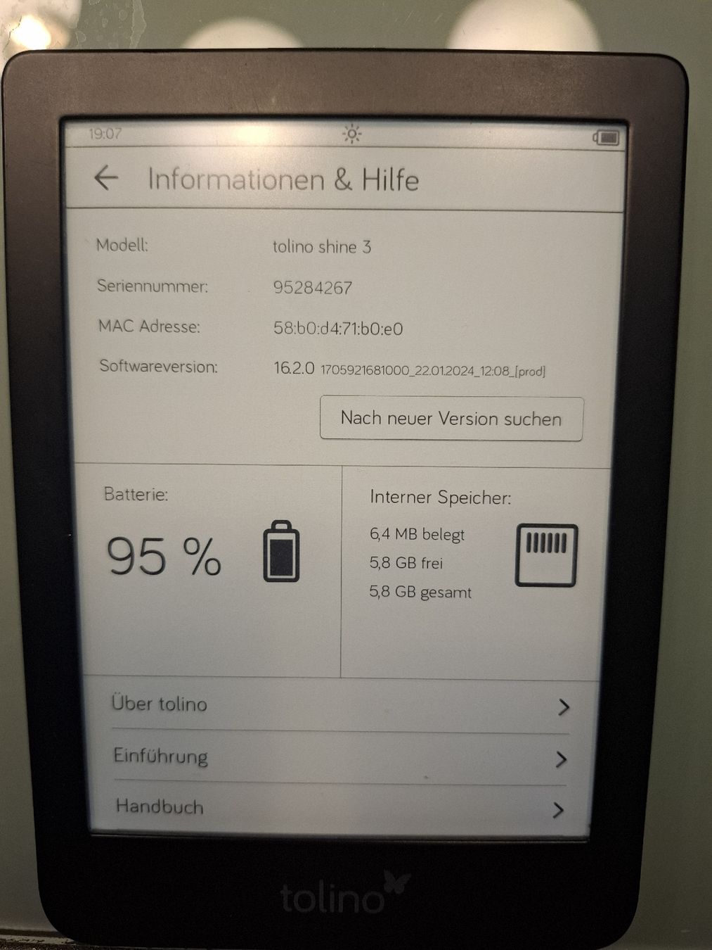 Tolino Tablet PC: Tolino Shine 3 – Usato da Elgg venduto da Wataruso 2