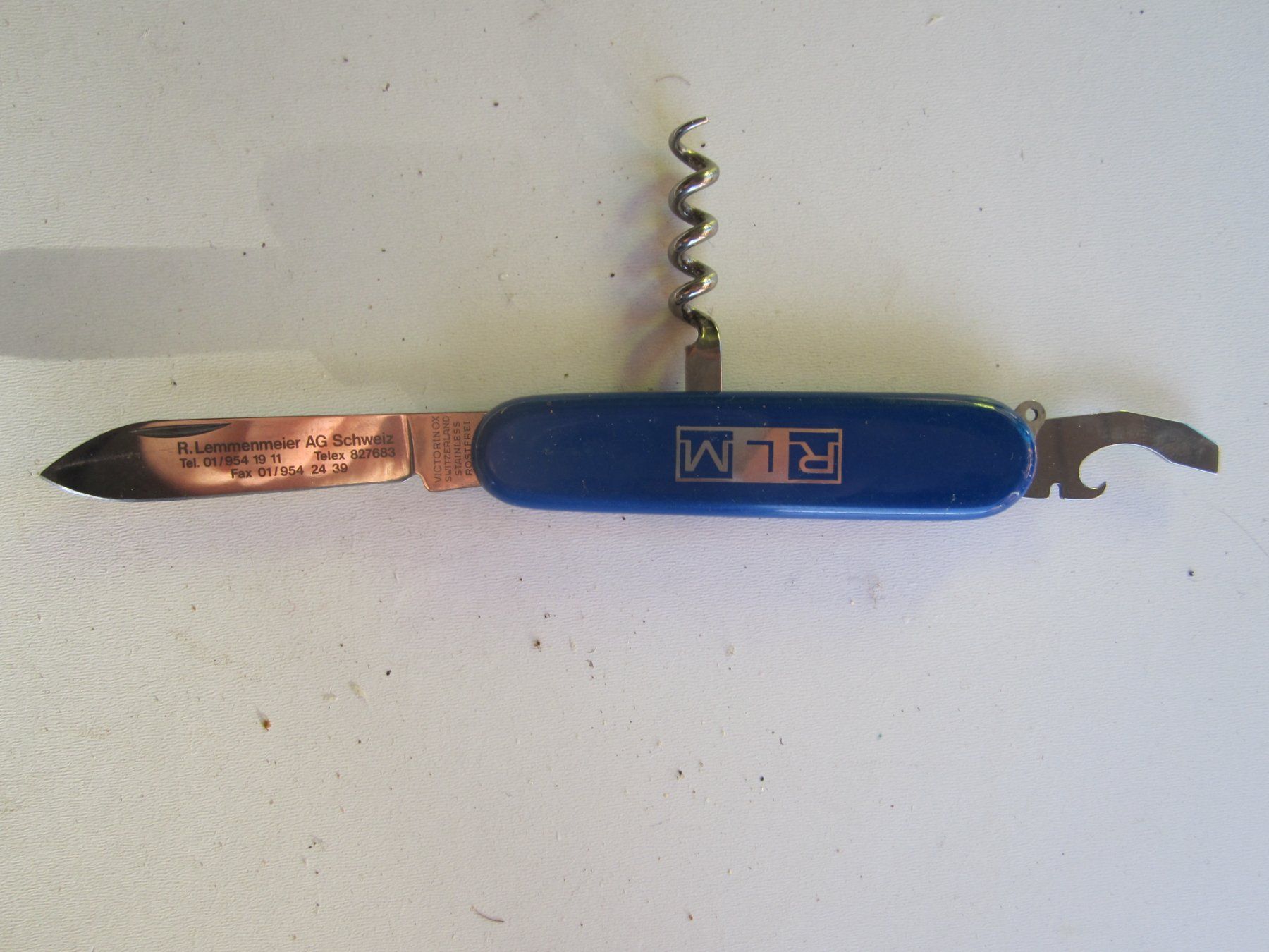 Coltelli tascabile: Sackmesser blau 2 – Usato da Weier im Emmental venduto da waefler03 1