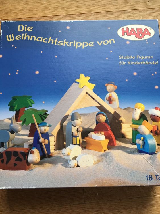 Weihnachtskrippe HABA Kaufen auf Ricardo