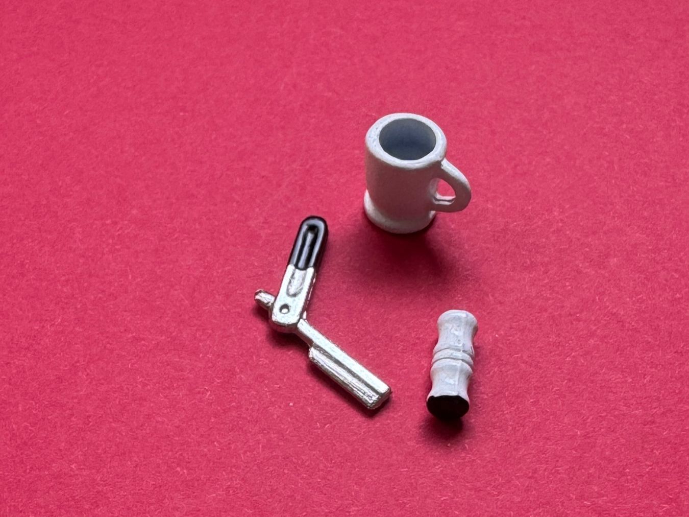 Maisons & Meubles de poupées: Rasier Set Metall Puppenhaus – Neuf avec emballage d'origine à Grabs par Minileben