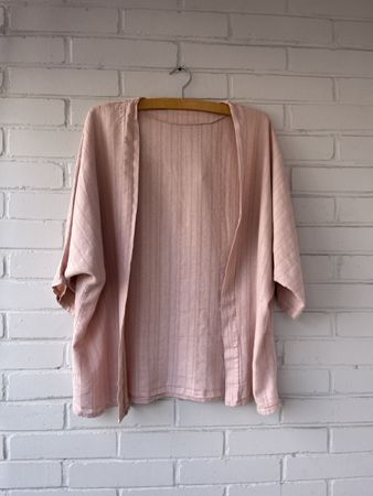 Cardigan organic cotton eco dye with 🥑 