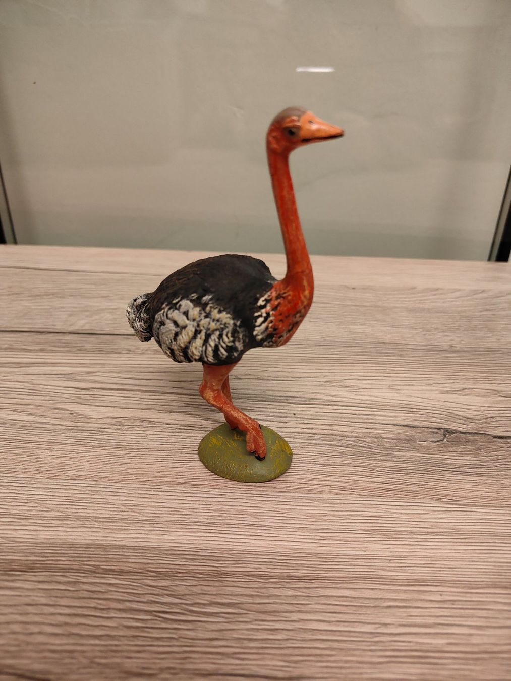 Preiser Statuette: Strasse Zoo Vogel Elastolin Linol Preiser Sammlung Nachlass – Usato da Thalwil venduto da FigurenFreunde
