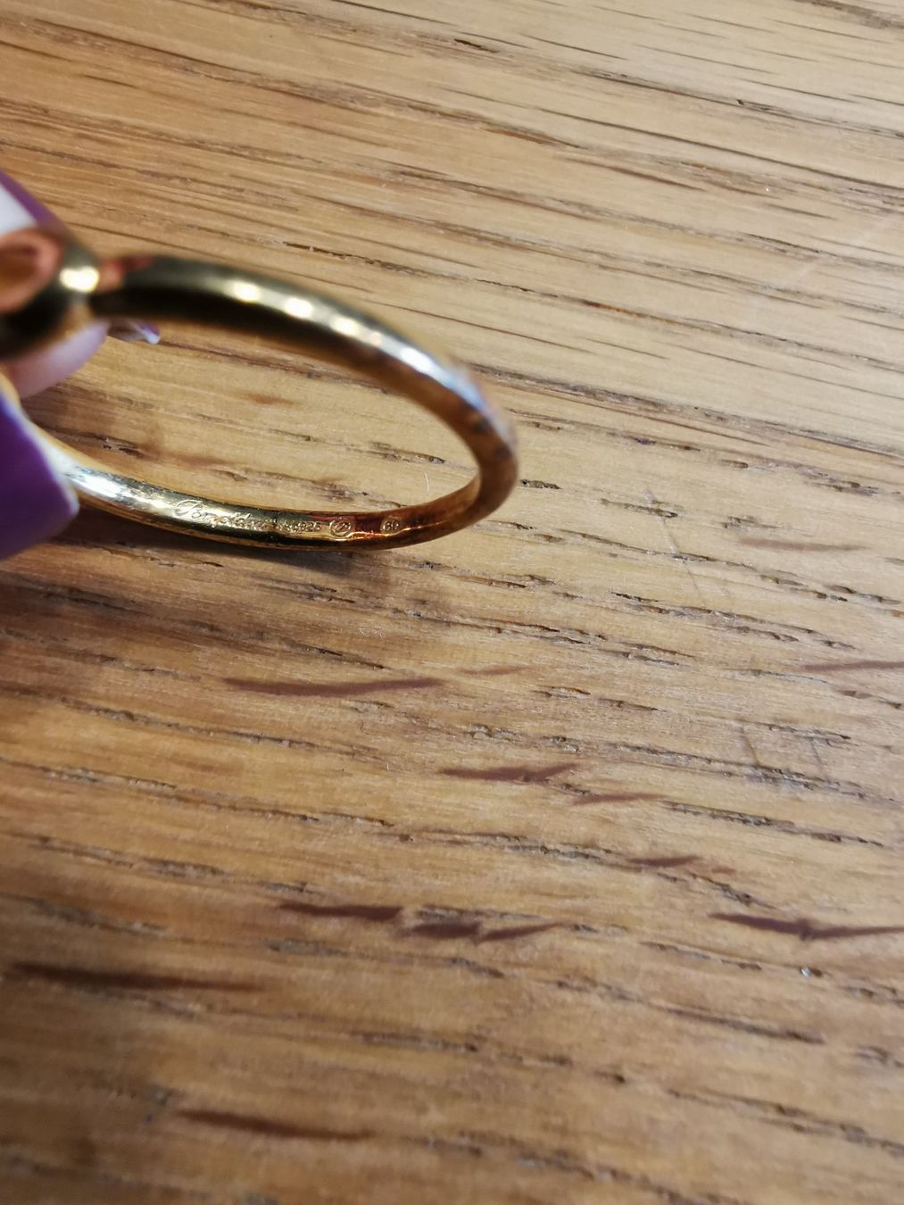 Pompidou Anelli: Pompidou Fingerring 925 Unendlichkeitszeichen – Usato da Gunzgen venduto da 0Aurin0 2