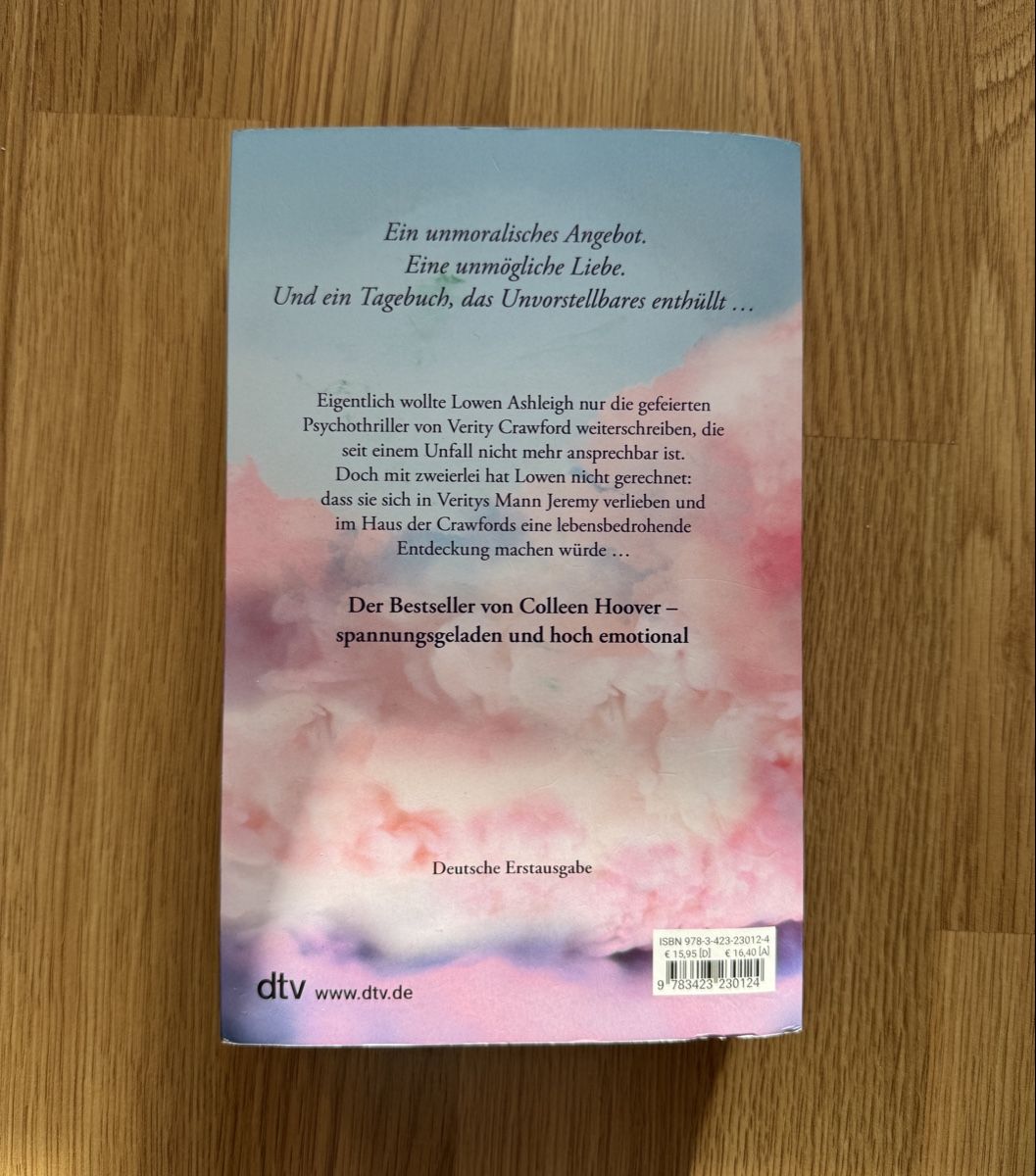 Libri: Colleen Hoover - Verity – Usato da Widnau venduto da sar_h98t 1
