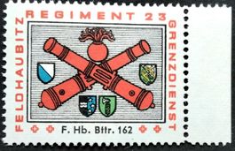 Soldatenmarke 2.WK, Feld Haubitzen Bttr 162, Wi Art 336